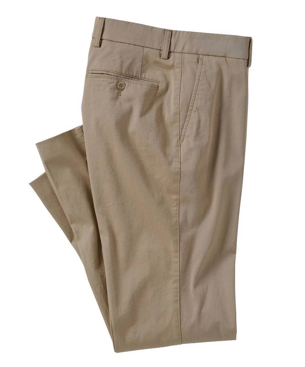 NEW BALLIN men's mansfield pima twill pants in khaki